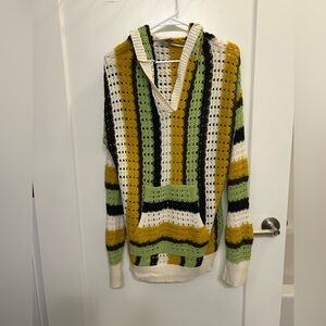 BDG Urban Outfitters Long Sleeve Knit Hoodie